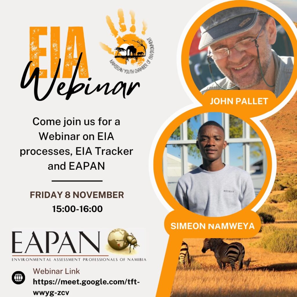 Poster of the EIA Webinar