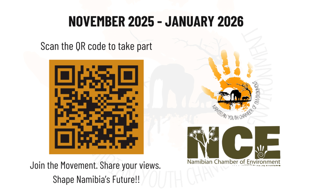 Survey QR code and two logos