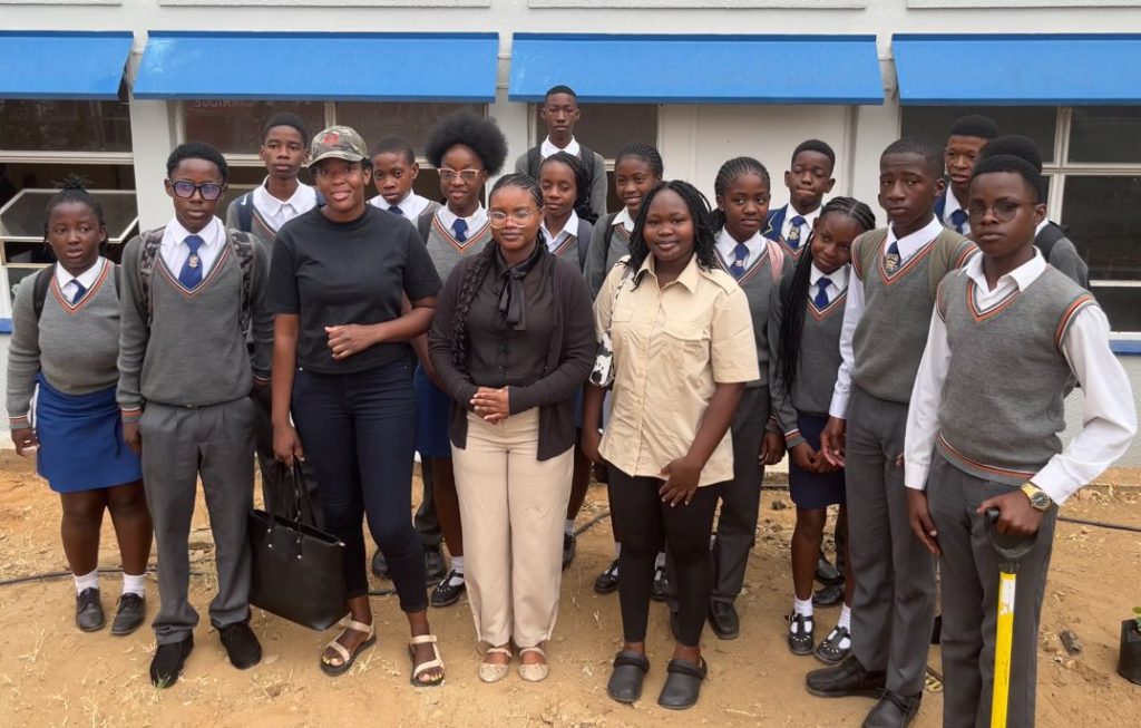 Group photo of school learners